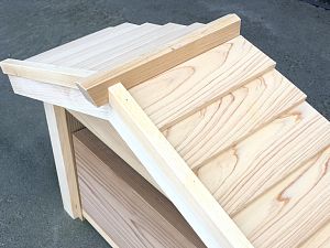 木製ポスト（切妻タイプ）屋根